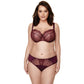 Semi Sheer Low Rise Bikini Panty Pamela Aubergine - STREET STYLE
