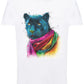 Panther Color Stilizzato 18-20-59 T-shirt Urban Slub Men Uomo 100% Cotone Fiammato JK - STREET STYLE