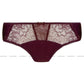 Semi Sheer Low Rise Bikini Panty Pamela Aubergine - STREET STYLE