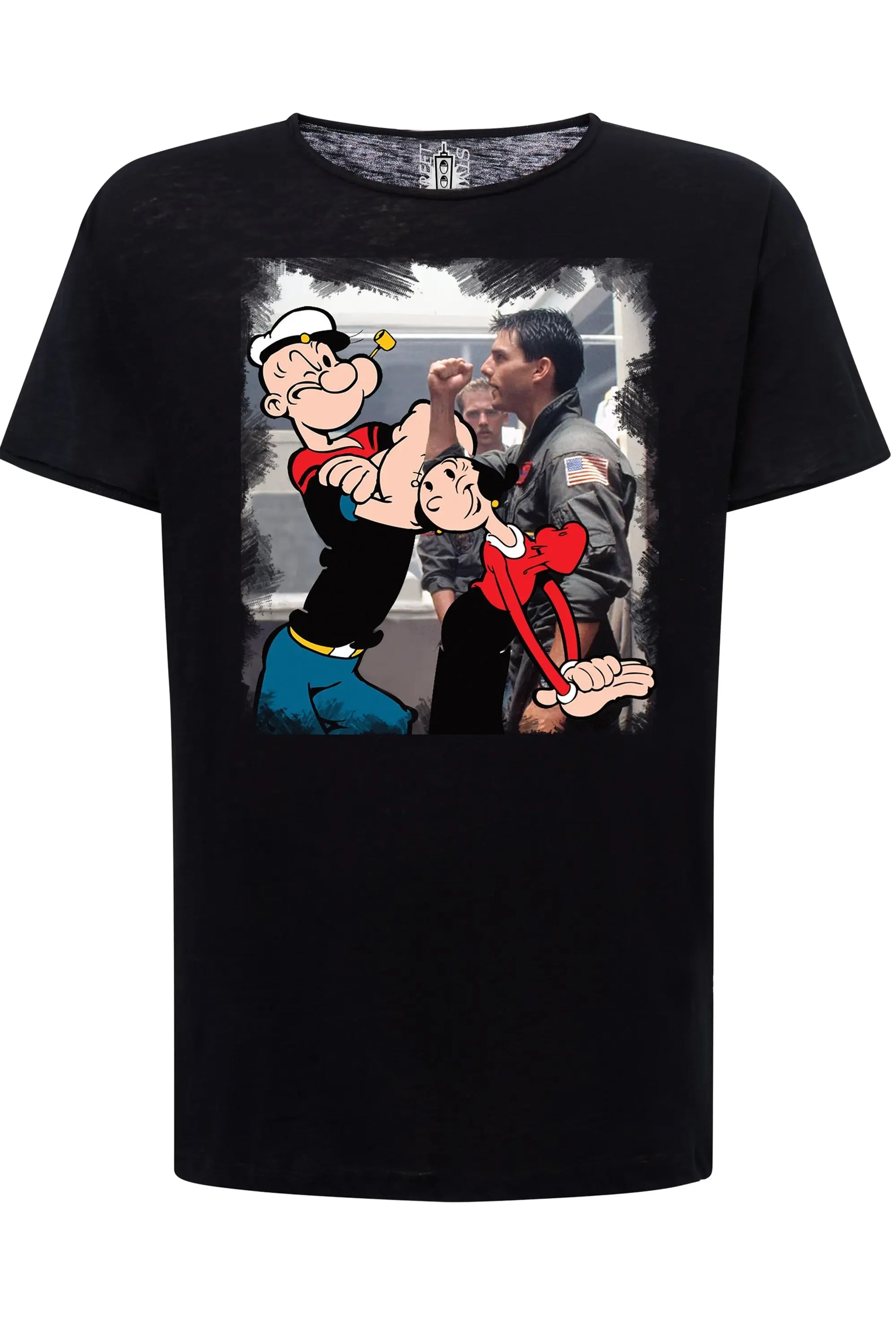 T-shirt Uomo Popeye & Olivia | Street Style Cotone Bio - STREET STYLE