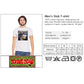 T-shirt Uomo 'David' Stampa Artistica – Cotone Fiammato - STREET STYLE