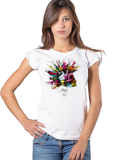 T-shirt The Legend Urban Slub Donna - Cotone Bio - STREET STYLE