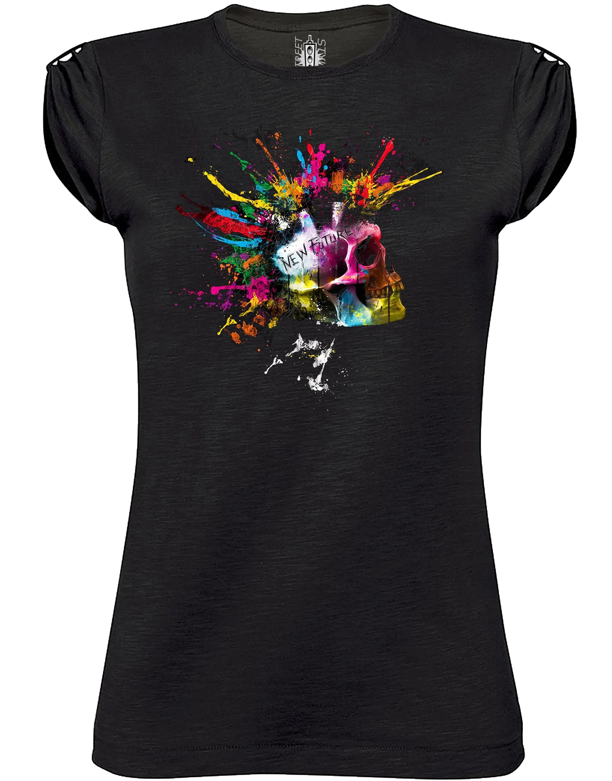 T-shirt The Legend Urban Slub Donna - Cotone Bio - STREET STYLE