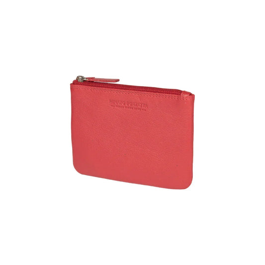 RB12032V | Bustina Portachiavi/Portamonete in Vera Pelle pieno fiore, con leggera grana. Colore Rosso. Protezione RFID. Dimensioni: cm 13 x 9 x 0,5. Confezione: Scatola regalo fondo/coperchio (copia) - STREET STYLE