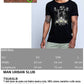 Ride Fire Tattoo Skull - T-shirt Uomo Cotone Fiammato - STREET STYLE