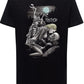 Ride Ordie Tattoo Skull – T-shirt Uomo Cotone Fiammato - STREET STYLE