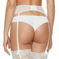 Bridal Sheer Mesh Garter Belt Gorteks Rome - STREET STYLE