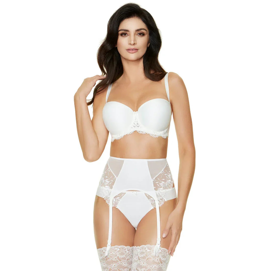 Bridal Sheer Mesh Garter Belt Gorteks Rome - STREET STYLE