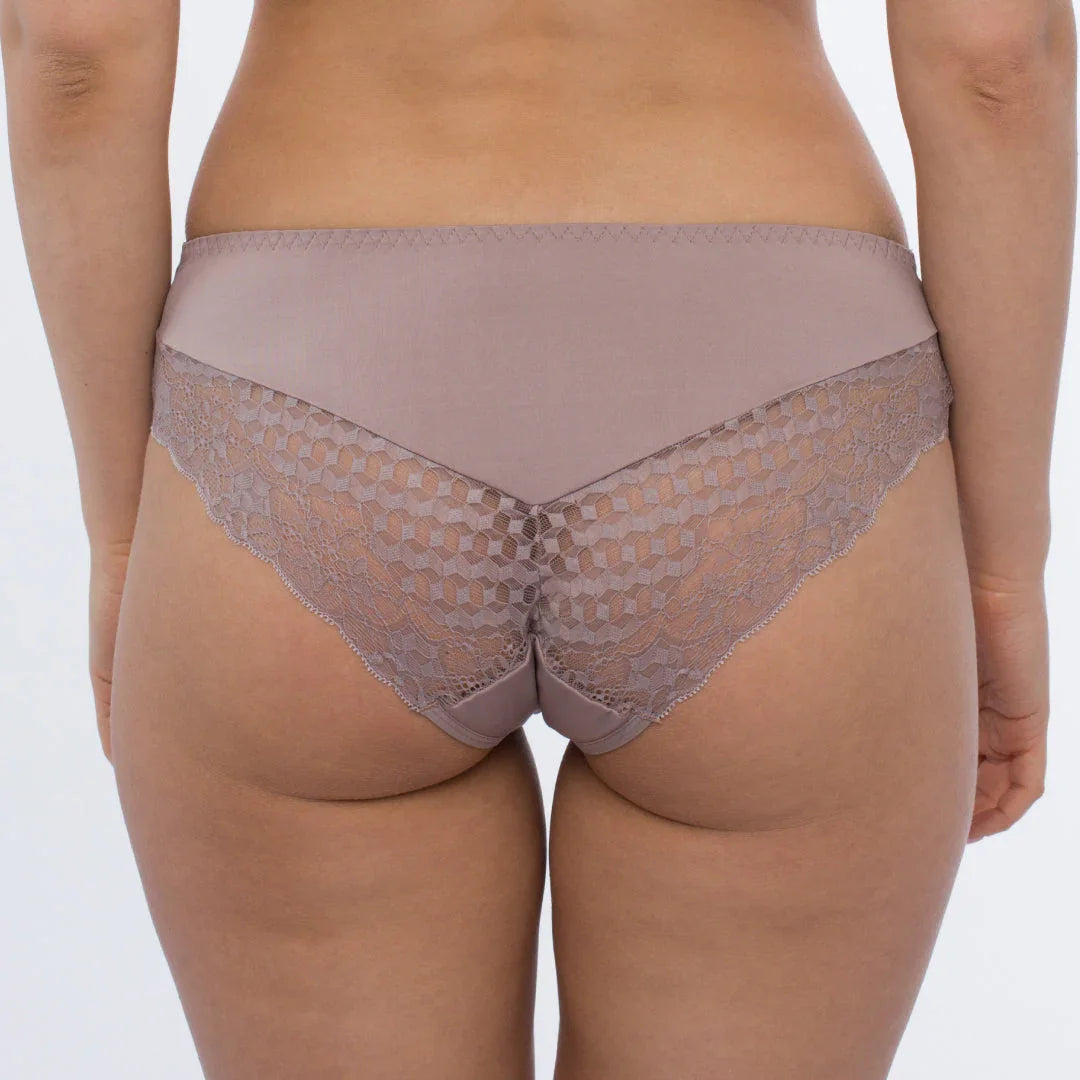 Sheer Mesh Tulle Lace Brief Panty Rosalia - STREET STYLE