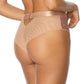 Sheer Lace Brazilian Tanga Panty Kinga Shimmer Goldie - STREET STYLE