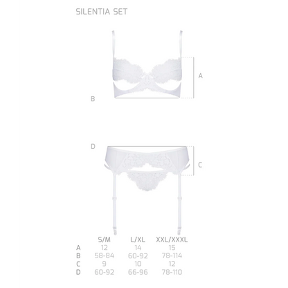 Sexy Seducing 3 Piece Lacy Lingerie Set Avanua Silentia - STREET STYLE