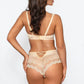 High Waist Brazilian Panty PariPari Sophia Beige - STREET STYLE