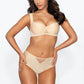 Classic Full Brief Panty PariPari Sophia Beige - STREET STYLE
