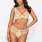 Lace Plunge Bra PariPari Sophia Beige - STREET STYLE