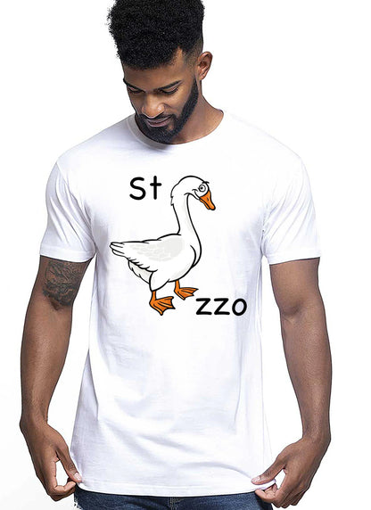 Stocazzo Scherzoso Simpatico 67-1 T-shirt Urban Men Uomo 100% Cotone Pettinato JK - STREET STYLE