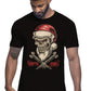 Santa Skull Tattoo 9047 T-shirt Urban Men Uomo 100% Cotone Pettinato JK - STREET STYLE