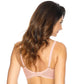 Semi Sheer Half Padded Bra Gorteks Scarlet Powder Pink - STREET STYLE