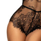 Sexy Sheer Mesh Eyelash Lace Body Mapale Bunny Black - STREET STYLE