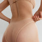 Sheer High Leg Bikini Panty Blush The Mesh Bare - STREET STYLE