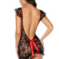 Sheer Lace Babydoll Mapale Midnights Captive - STREET STYLE