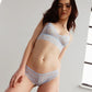 Sheer Stretch Cheeky Tanga Panty Blush The Lace Sky - STREET STYLE
