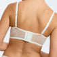 Sheer Lace Strapless Bra Blush Cascade White - STREET STYLE