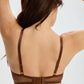 Sheer Molded Underwire Bra The Mesh Cocoa | Blush Lingerie - STREET STYLE
