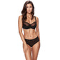 Sheer See Through Full Figure Bra Venice Black - STREET STYLE