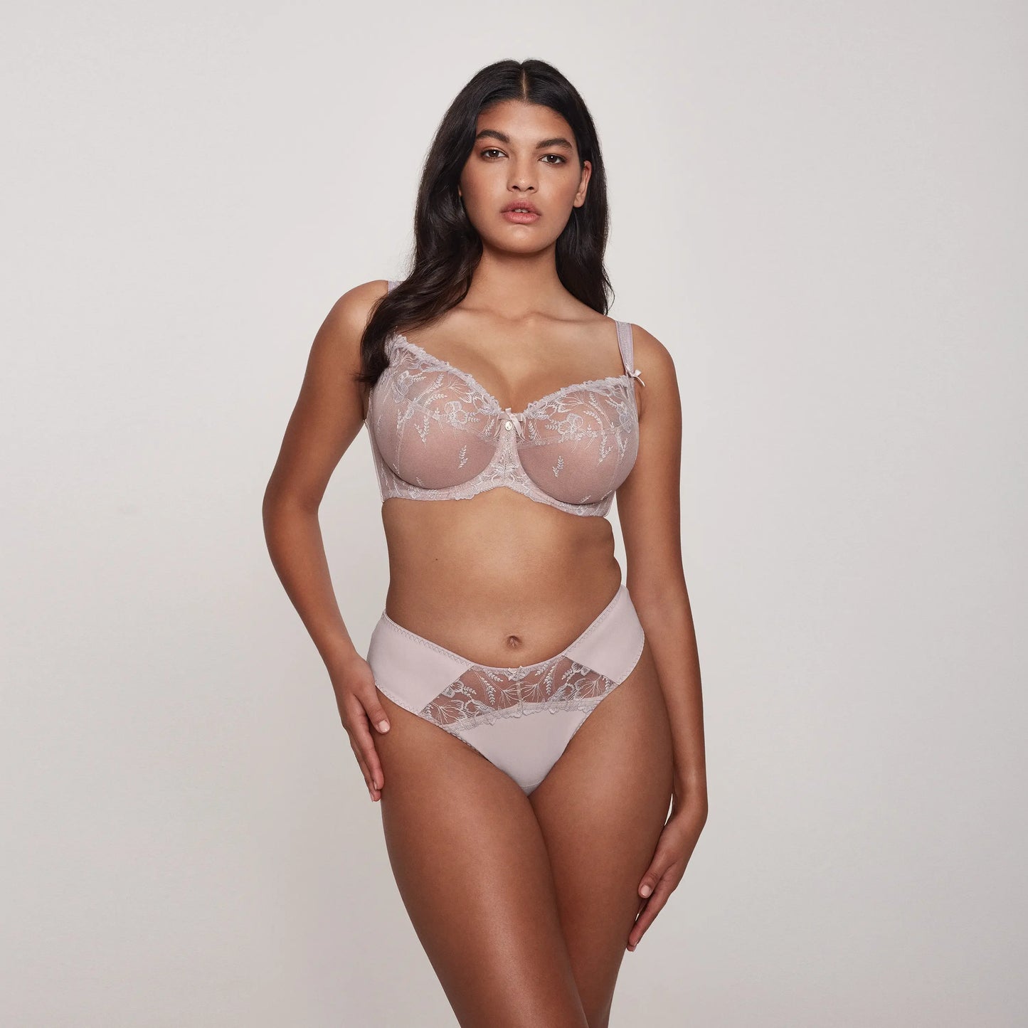 Sheer Three-Part Underwire Bra Penelope - STREET STYLE