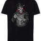 Skull Boy Tattoo 9049 T-shirt Urban Men Uomo 100% Cotone Pettinato JK - STREET STYLE