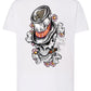 Skull Cigar Sigaretta Asso Tattoo 9003 T-shirt Urban Men Uomo 100% Cotone Pettinato JK - STREET STYLE