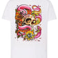 Skull Giolly Asso Tattoo 9011 T-shirt Urban Men Uomo 100% Cotone Pettinato JK - STREET STYLE