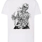 Skull Zombi Silizzato Tattoo 9012 T-shirt Urban Men Uomo 100% Cotone Pettinato JK - STREET STYLE