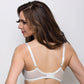 Lauma Sparkling Bridal Full Figure Sheer Lace Bra - STREET STYLE
