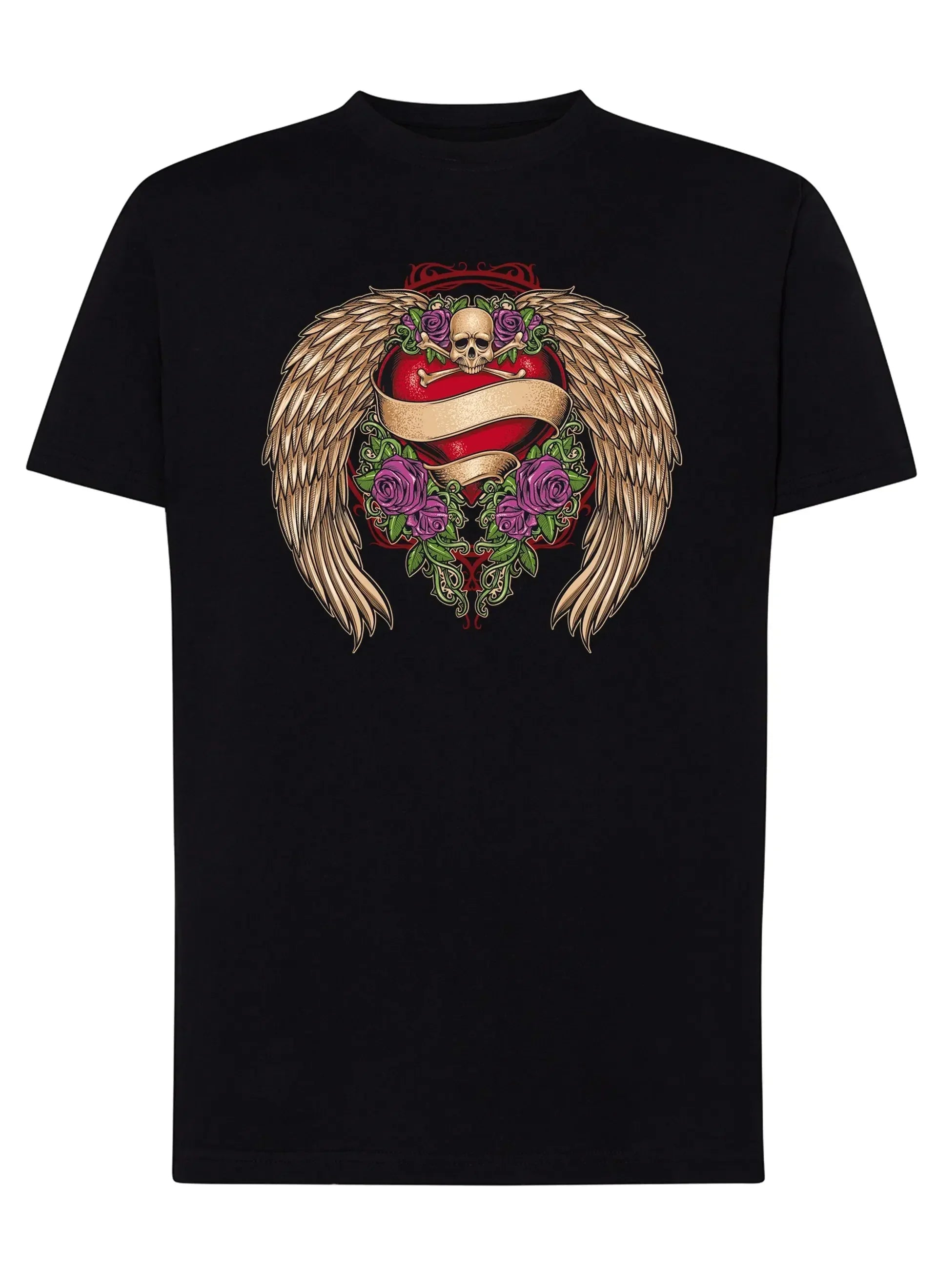 Steamp Punk Skull Tattoo 9054 T-shirt Urban Men Uomo 100% Cotone Pettinato JK - STREET STYLE
