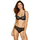 Sheer Mesh Demi Cup Bra Gorteks Thalia - STREET STYLE