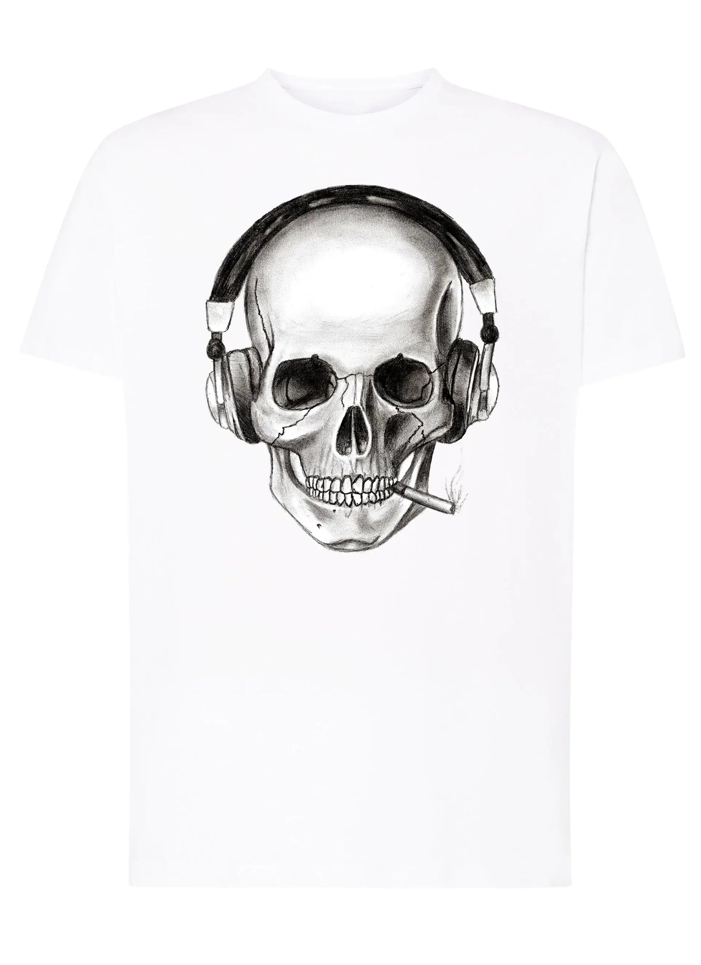 Tattoo Designs Skull Motor Tattoo 9062 T-shirt Urban Men Uomo 100% Cotone Pettinato JK - STREET STYLE