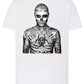 Tattoo Uman Men Skull Zombi Tattoo 9023 T-shirt Urban Men Uomo 100% Cotone Pettinato JK - STREET STYLE