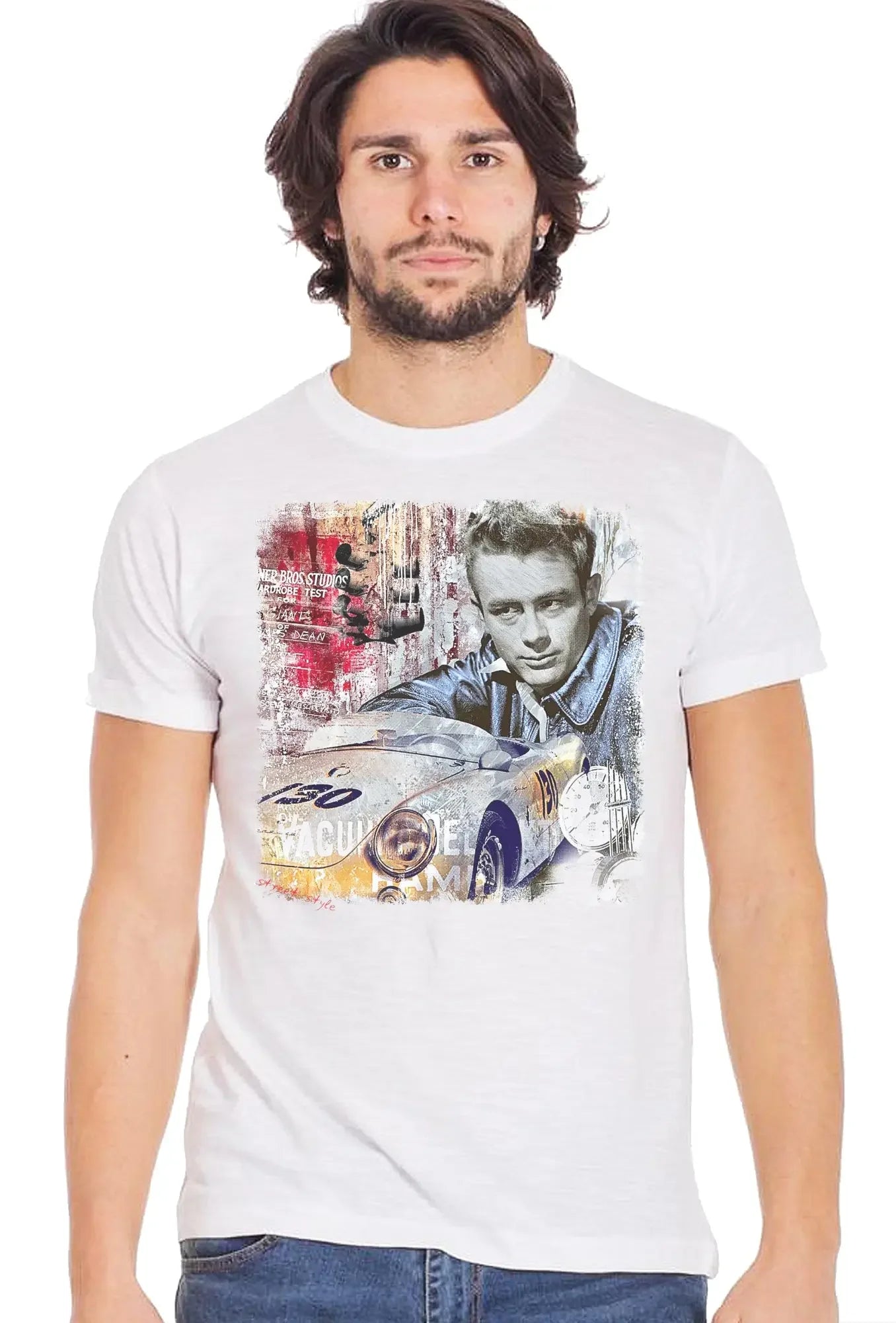 The Legend James Dean T-shirt Uomo Cotone - STREET STYLE