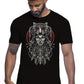 Tiger Hat Skull Motor Tattoo 9056 T-shirt Urban Men Uomo 100% Cotone Pettinato JK - STREET STYLE