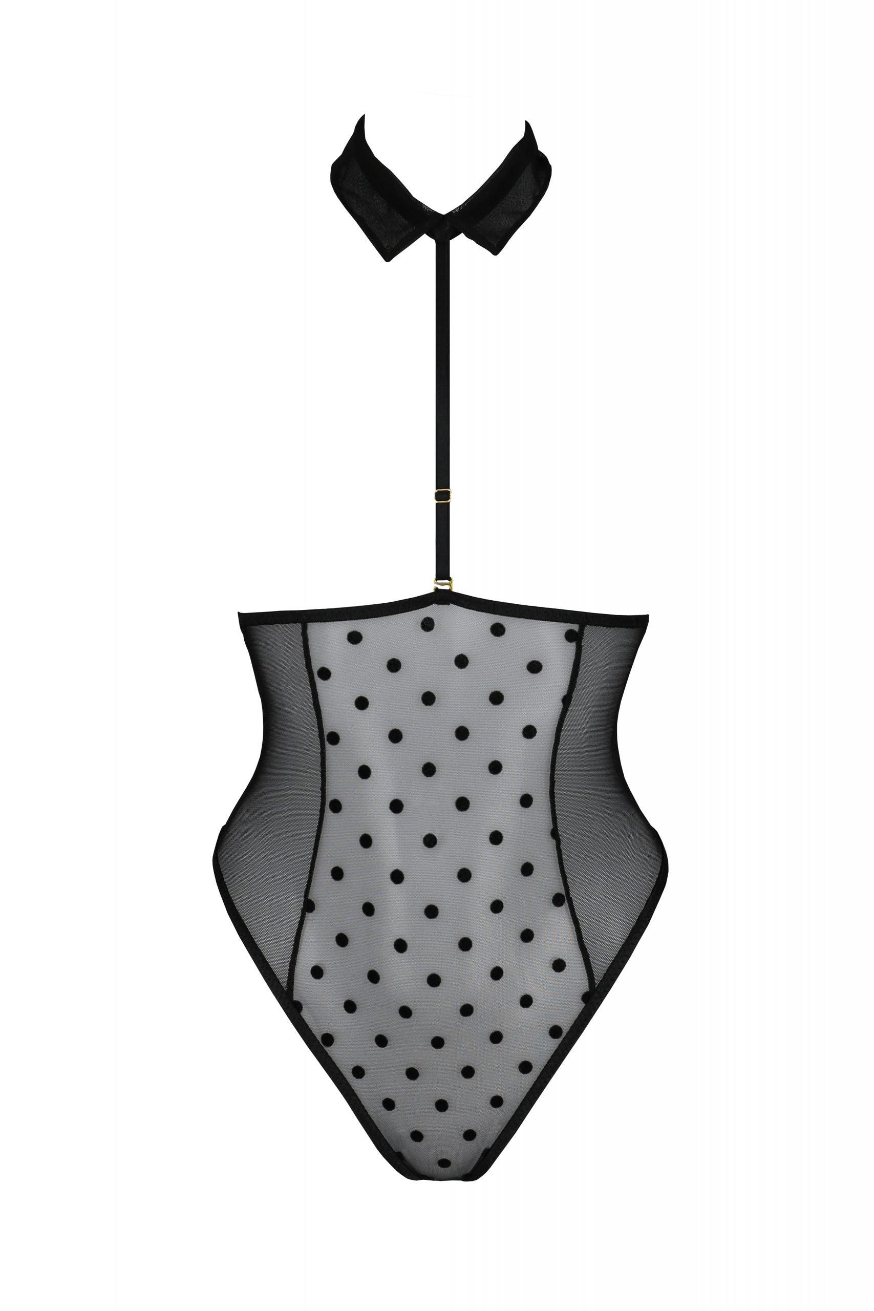 Sexy Sheer Choker Bodysuit Passion Trisha - STREET STYLE