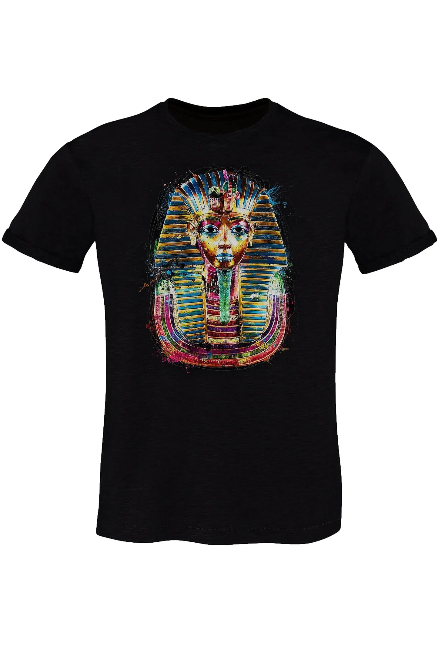 Tutankamen Artistico Color - T-shirt Uomo Urban Slub - STREET STYLE