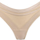 Soft Brazilian Thong Panty Axami Stripe Nude - STREET STYLE