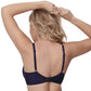 Semi-Sheer Full Figure Bra Axami Blue Lagoon - STREET STYLE