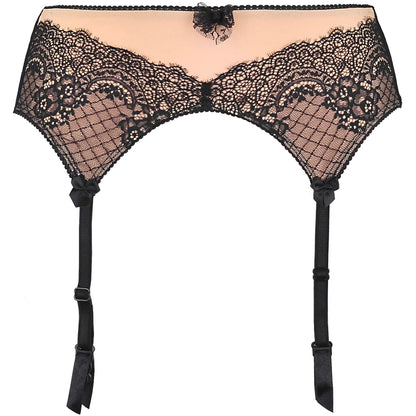 Soft Lace Garter Belt Axami Peep Show - STREET STYLE