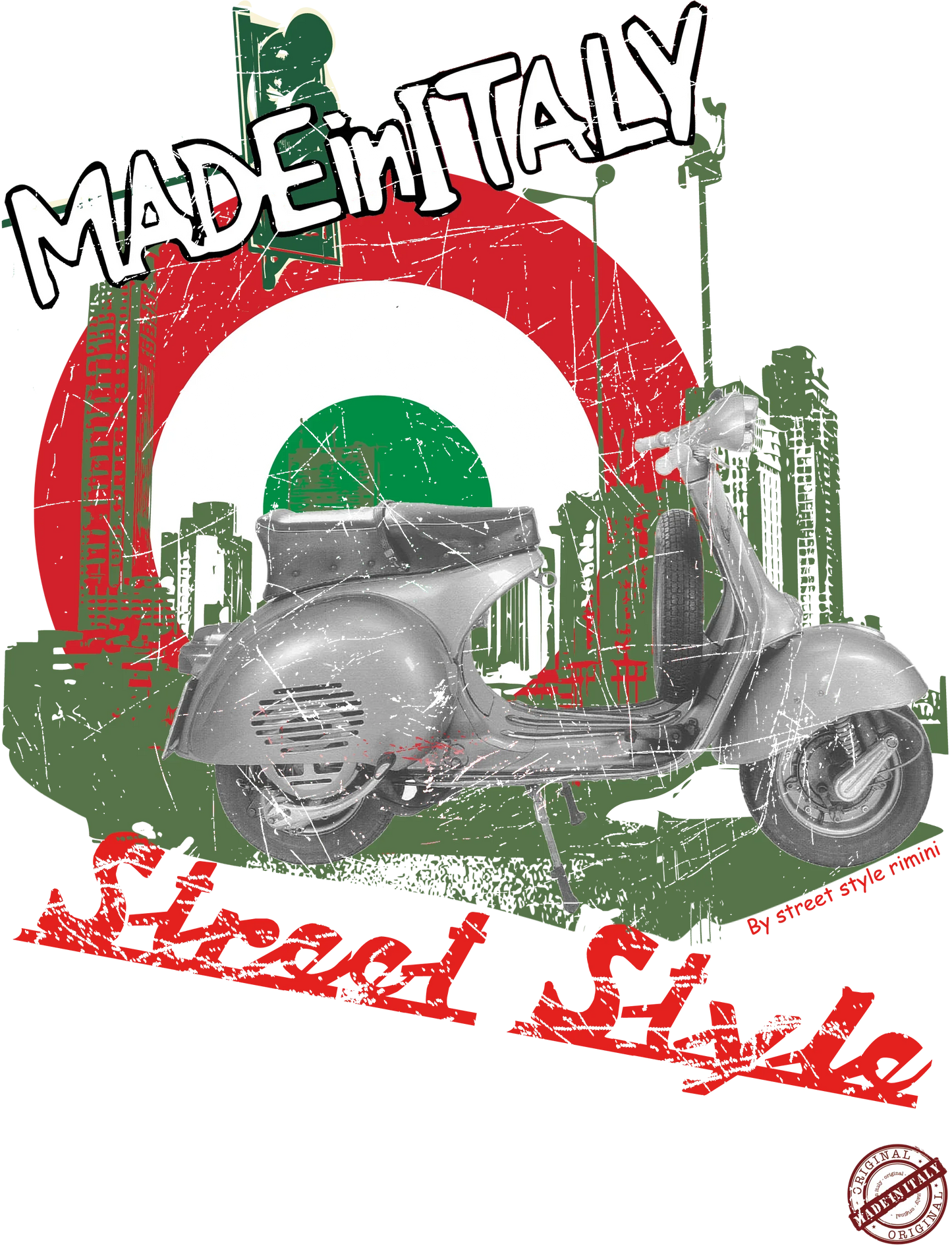 Auto Moto e Bici T-shirt Urban Men Uomo 100% Cotone Pettinato JK - STREET STYLE