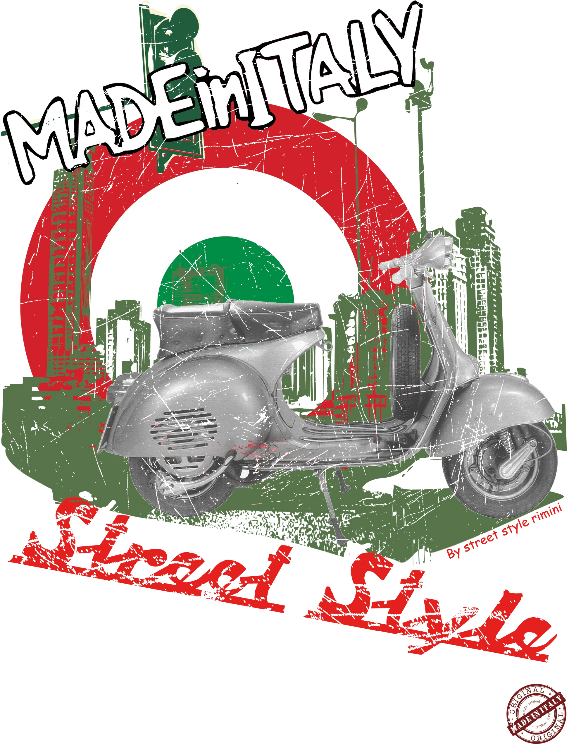 Auto Moto e Bici T-shirt Urban Men Uomo 100% Cotone Pettinato JK - STREET STYLE