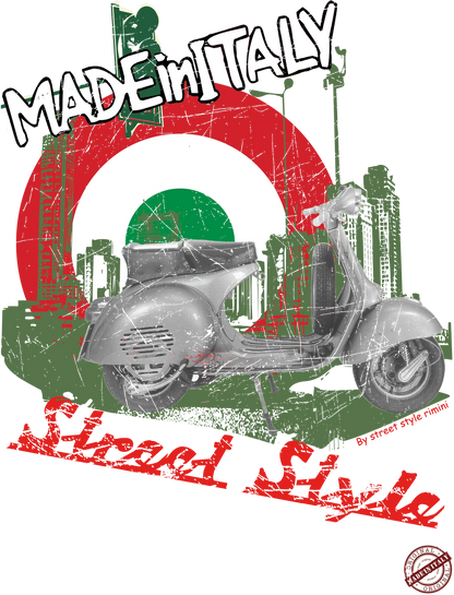 Auto Moto e Bici T-shirt Urban Men Uomo 100% Cotone Pettinato JK - STREET STYLE