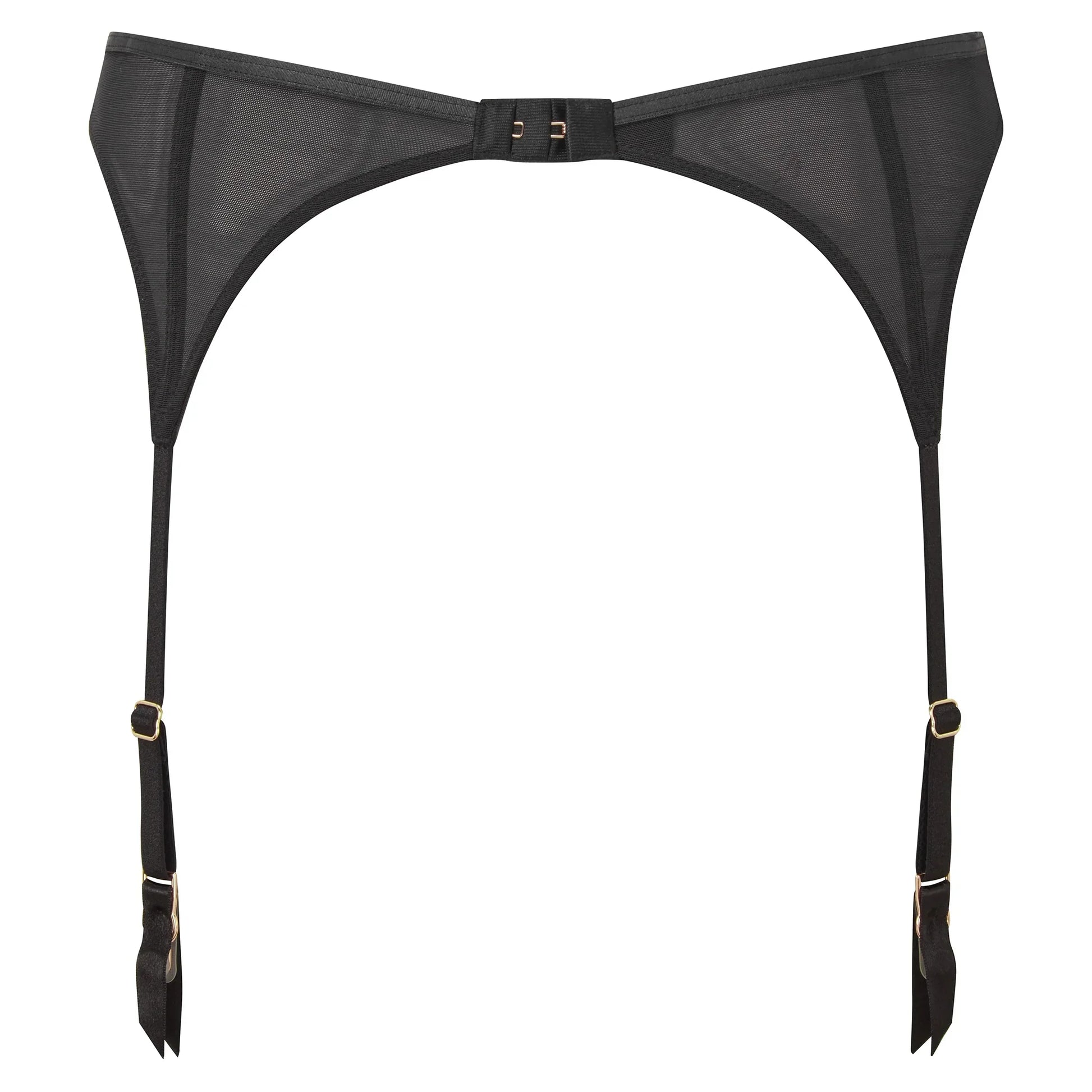 Gossard VIP Captivate Sheer Mesh Garter Belt - STREET STYLE