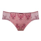 Sheer Mesh Tulle Embroidered Brief Panty Viola - STREET STYLE